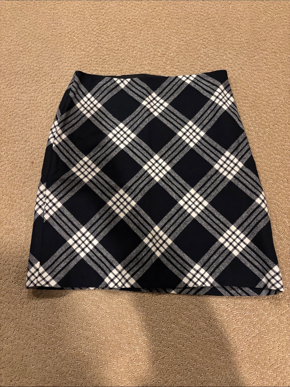 Talbots wool Plaid A-Line Skirt - Women